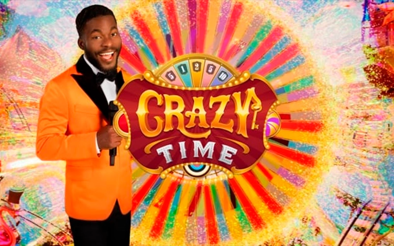Participate in the Crazy Time live show at Bet365.