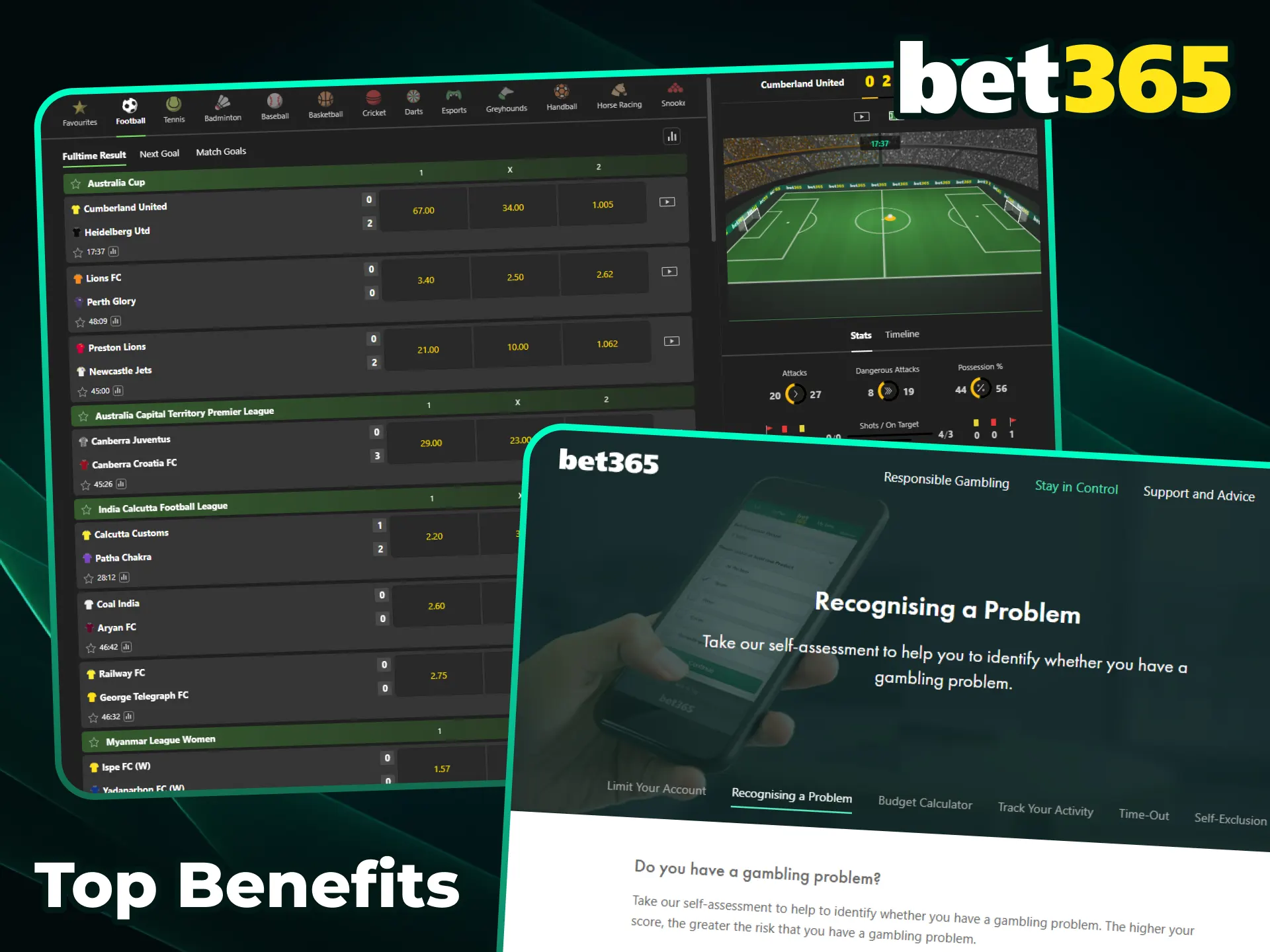 Explore the key benefits of using Bet365 for Indian players.